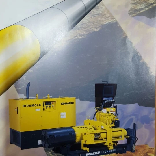 
[ Winwin Used Machinery ] Used Pipe Jacking Machine Komatsu IRONMOLE TP90 1990yr for sale 