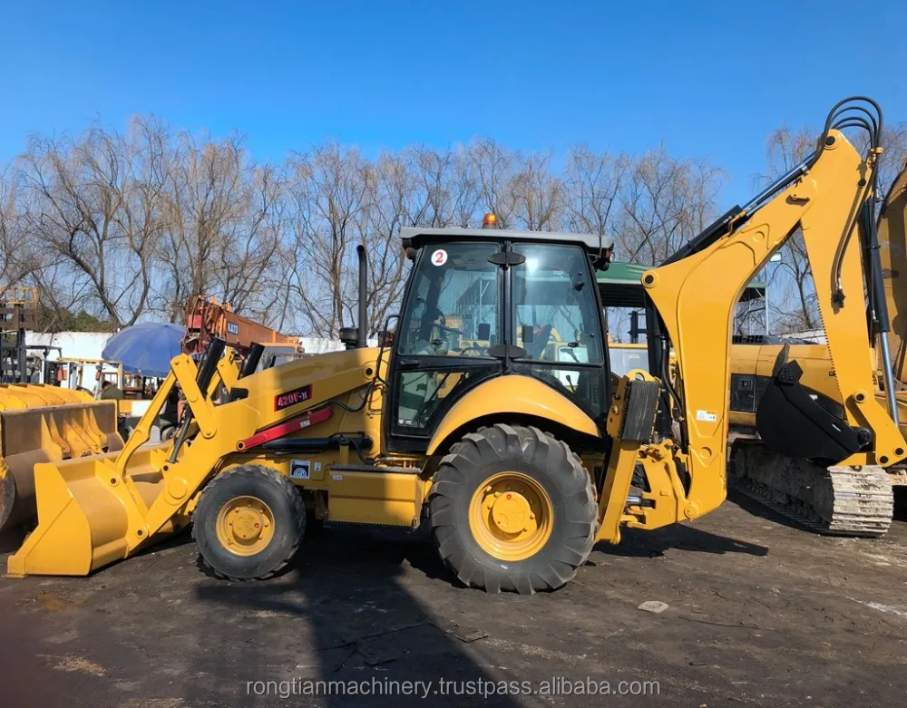 
Good Performance Used Cat Backhoe Loader 420F made in Japan / USA , Construction Equipment for hot sale 
