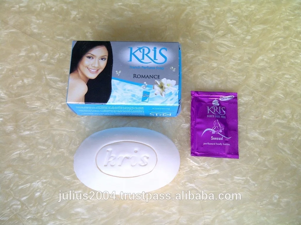 
KRIS Beauty Soap / Bath Toilet Soap with French Perfume Fragrance and Moisturizer 