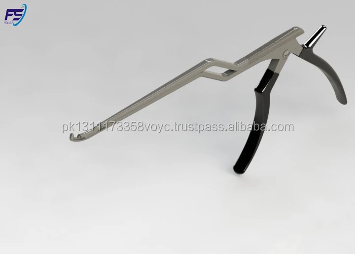 Ортопедические Хирургические инструменты KERRISON Rongeur 7(3 мм UP Bite 40) для шейного отдела позвоночника