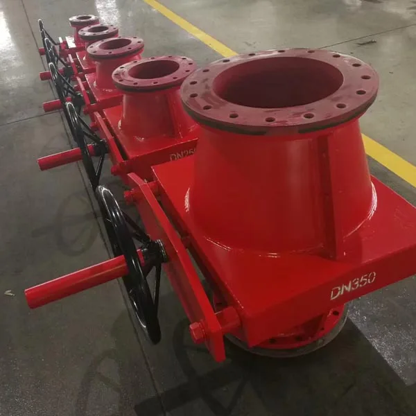 pneumatic pinch valve NBR rubber DN50