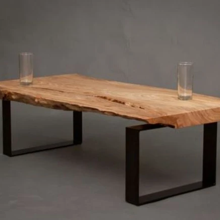 Indian Design Reclaimed Acacia Wood Coffee Table