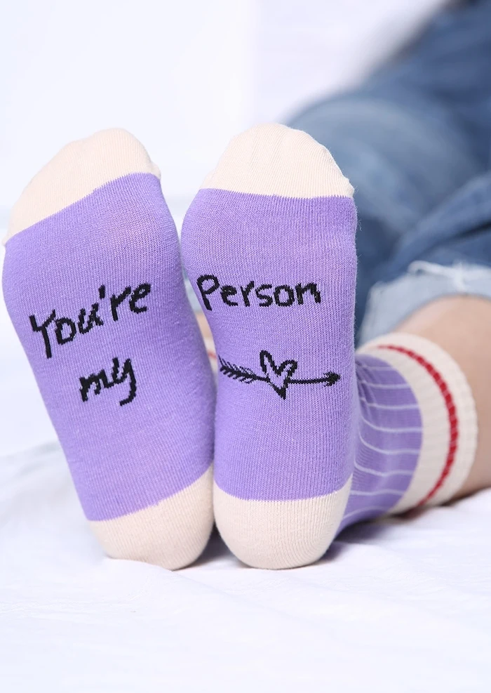 Носки You Are My Person 2019 на День святого Валентина