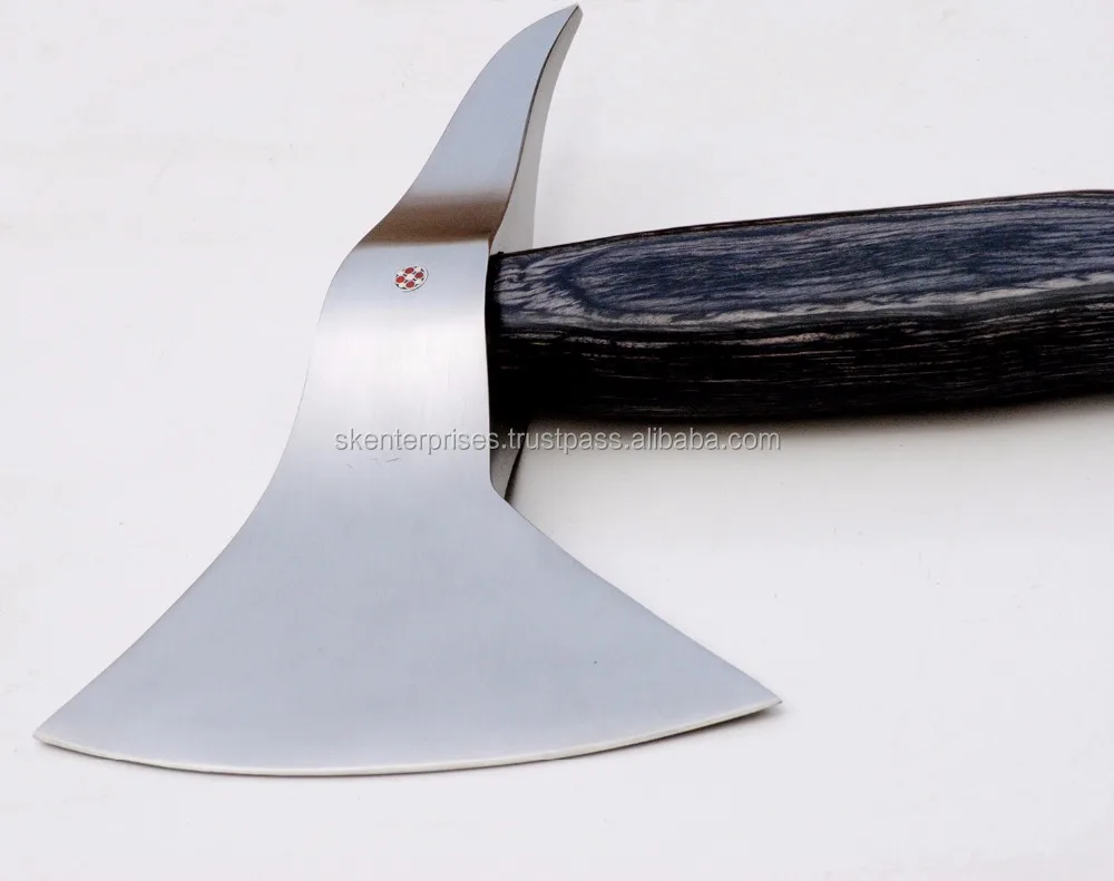 High carbon steel axe head