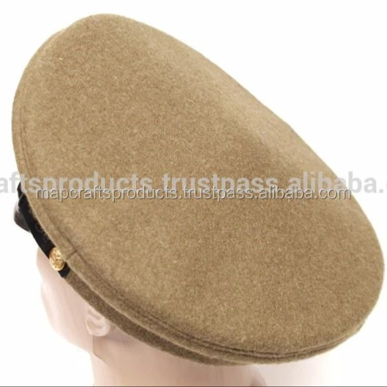 New Factory 100% Wool Custom Bulk High Quality Handmade Embroidery Uniforms Adult WW1 Hats