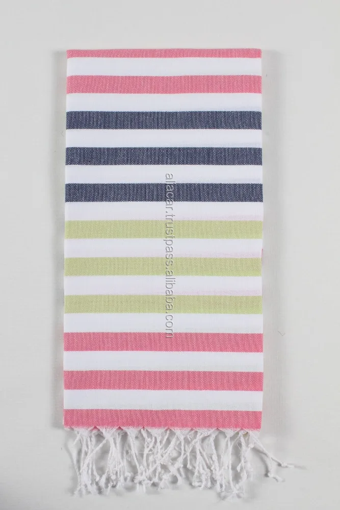 90*180 Colourful Peshtemal, Beach, Fouta, Turkish Towel