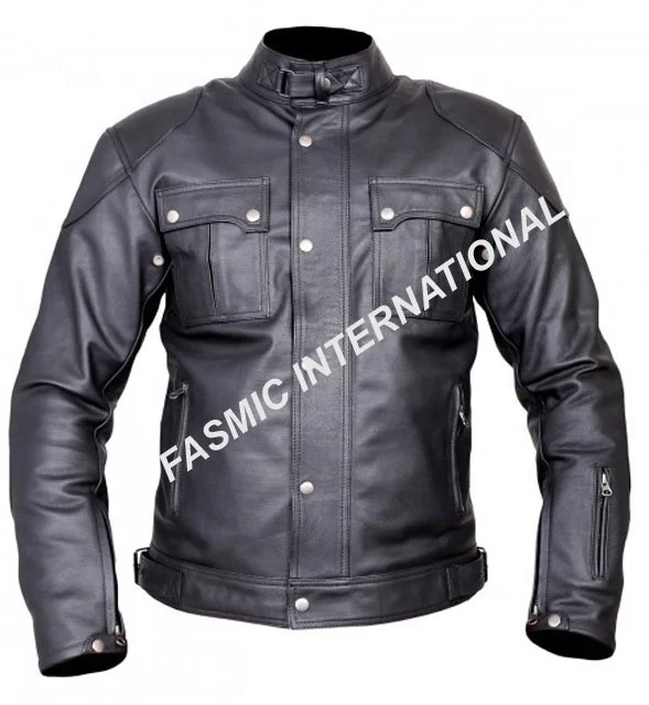 Motorbike Racing Leather Jacket Premium Leather Garments for Riders