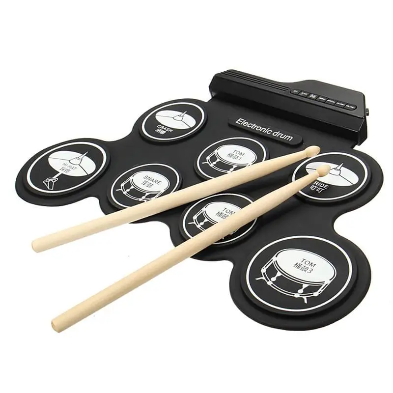 Non-toxic and harmless environmental protection silicone electronic digital drum electric electronic