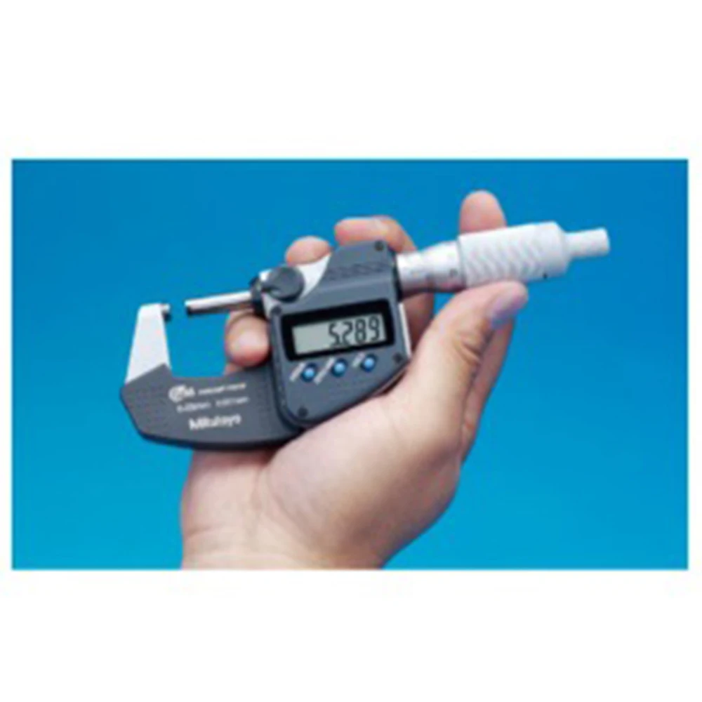 Mitutoyo, японский Высокоточный микрометр с винтовой резьбой, надежный качественный универсальный измерительный прибор, бренд
