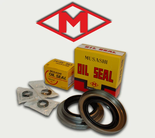Musashi oil seal with superior performance and suitable for various uses. Made in Japan (national oil seal cross reference)