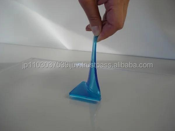 Japan made reusable Proseven adhesive pads for science museum exhibits