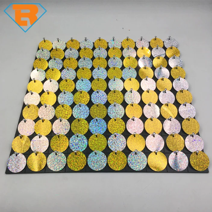 Dazzling Wall Panel Air Flect Shimmer Sequin Board for Advertising