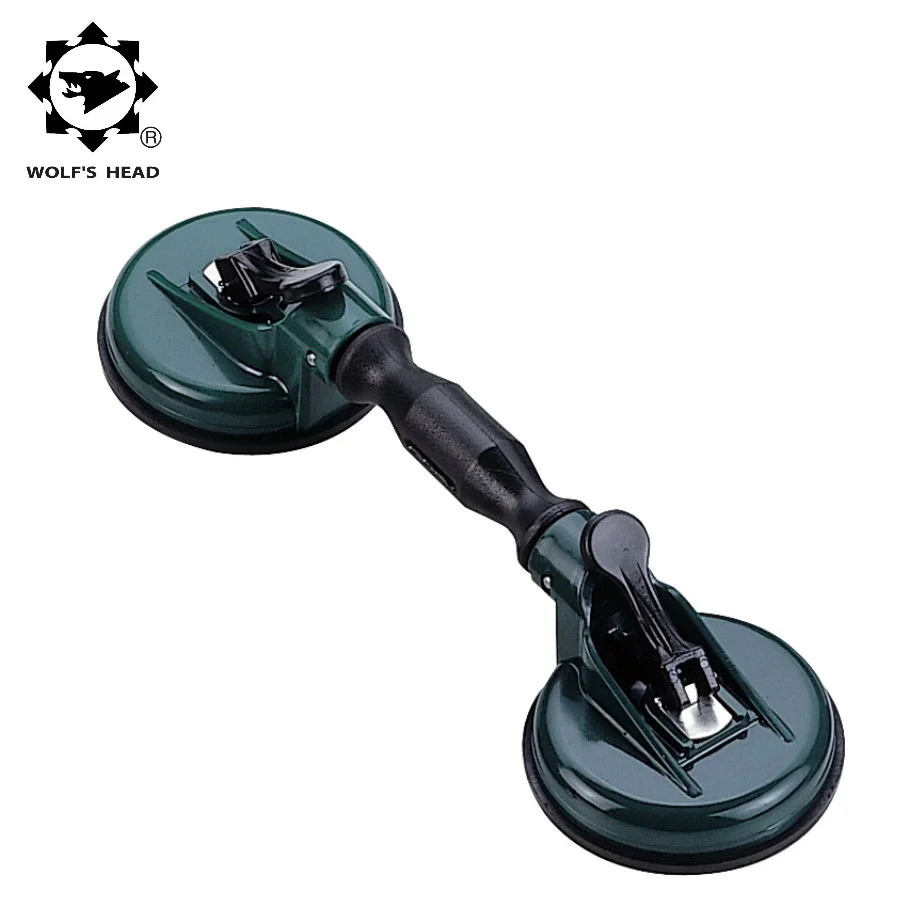 
Adjustable Handle Vacuum Double Suction Cups Windshield Install Kit 