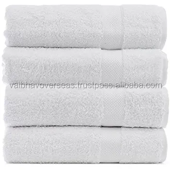 Hot Selling High Quality 100% Cotton Hospital Bath Towel for Patients heavy duty Made In India