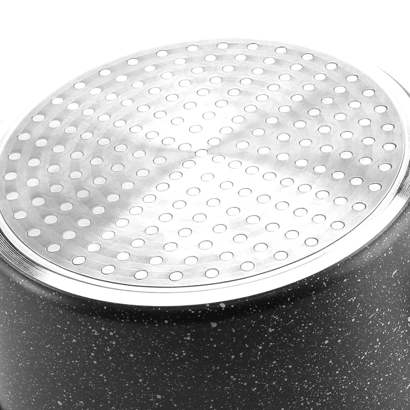 Japanese 3003aluminum alloy marble coating non-stick sauce soup milk pan with bakelite handle