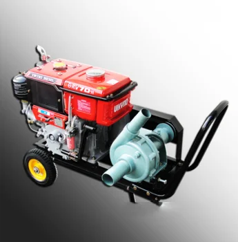 High Quality Water Pump BN250 - Use Diesel Engine RV125 - 12.5HP Made in Vietnam