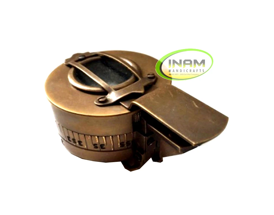 Красивый и дизайнерский уникальный латунный компас ручной работы для походов коллекции пиратов т. д.