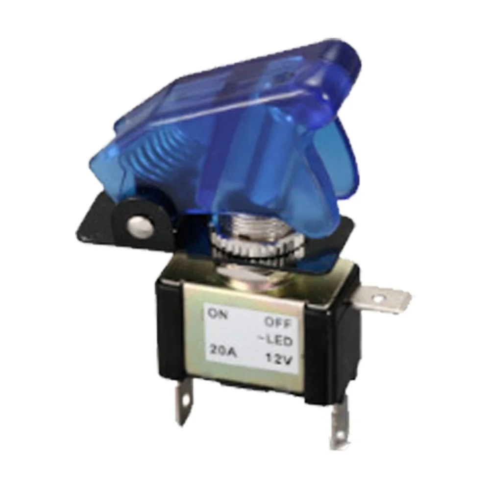 Blue LED 12v 20A Racing Car Toggle Switch