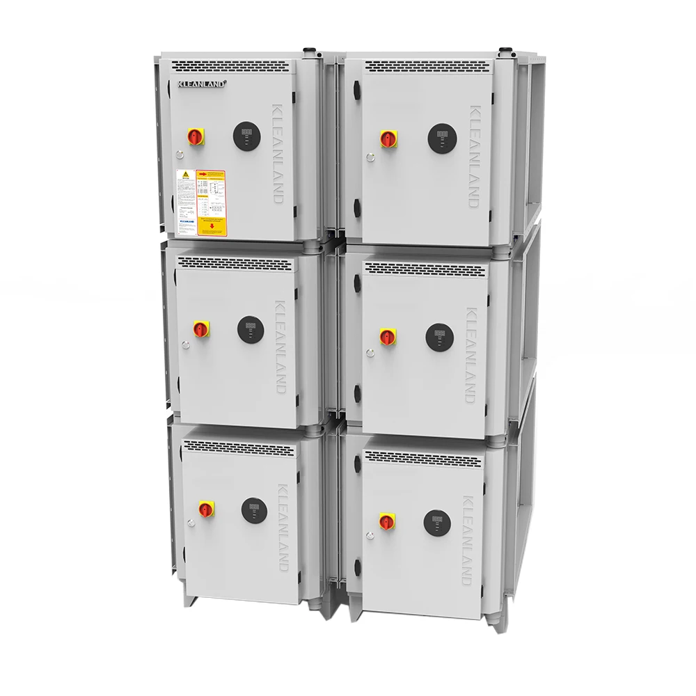 Intelligent Electrostatic Precipitation Air Cleaner for Kitchen Ventilation System