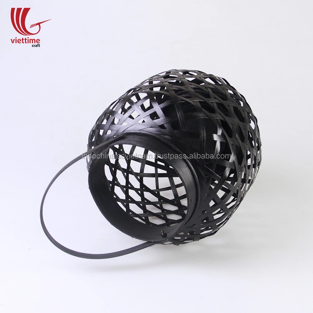 
Home decor lantern, weaving bamboo candle lantern wholesale 