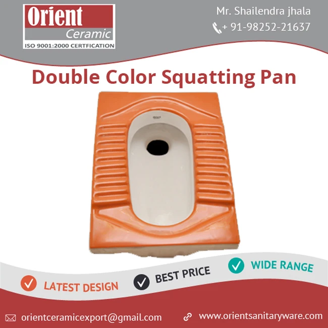  Premium New Ceramic Sanitary Ware Crack Proof Squatting Pan