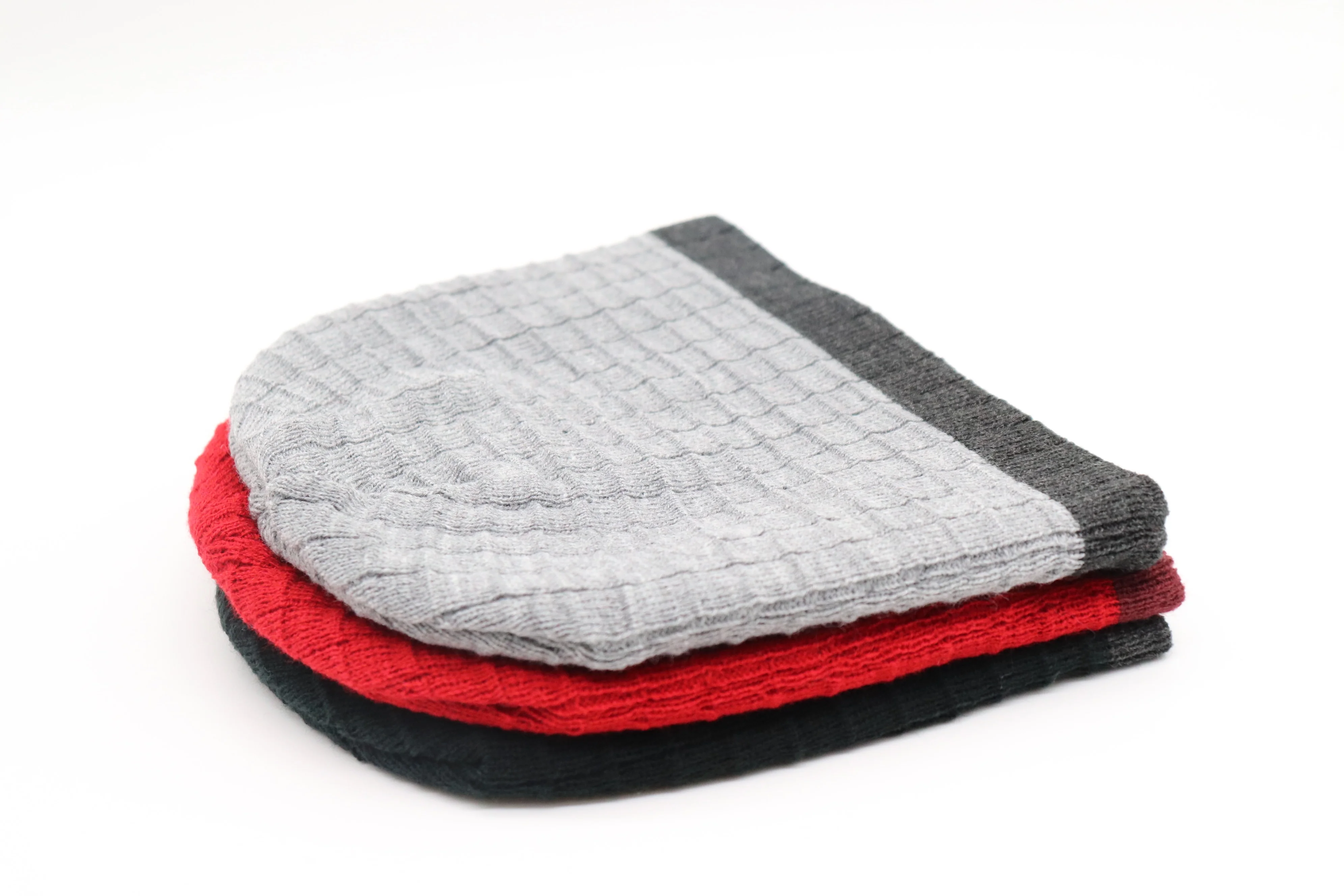 custom patch winter bamboo beanies hat  95% cotton