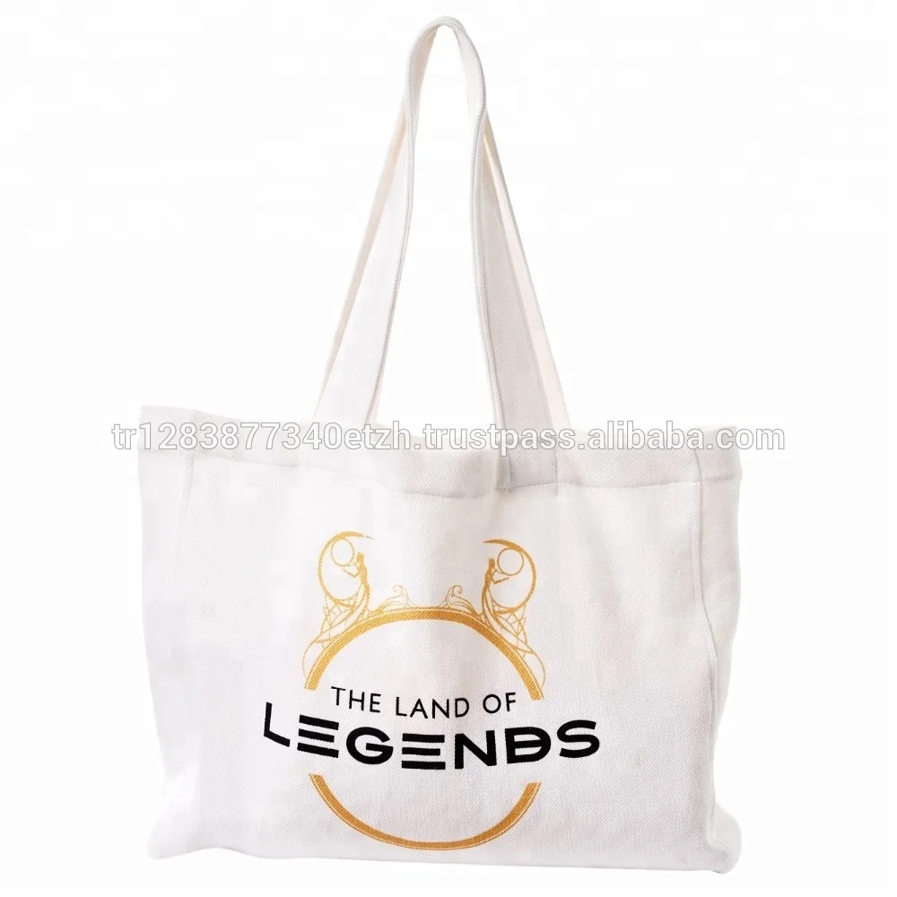 Wholesale Customisable Women Cotton Shoulder Bag