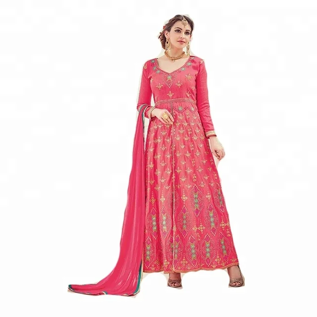 Пакистанский необработанный сальвар камиз/маленькая девочка камиз/Анаркали камиз