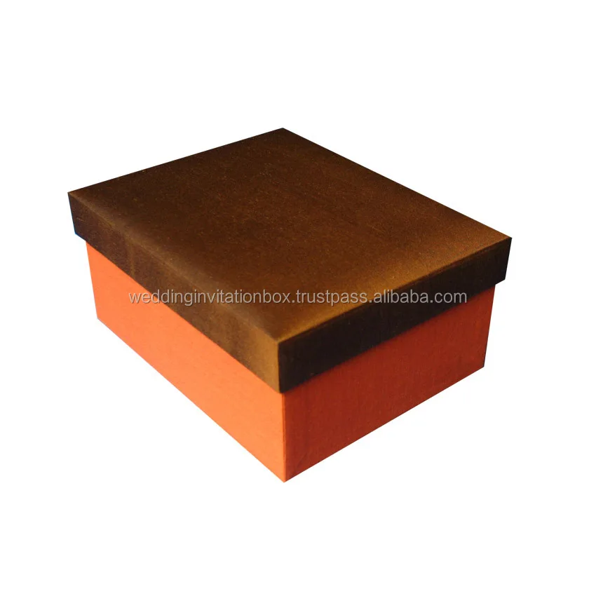 Large Black Silk Photo Album Wedding Box From Thailand