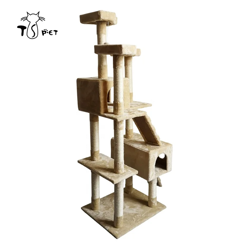 
Cat Tree Condo Play House Pet Scratcher Kitten Furniture Cat tower 