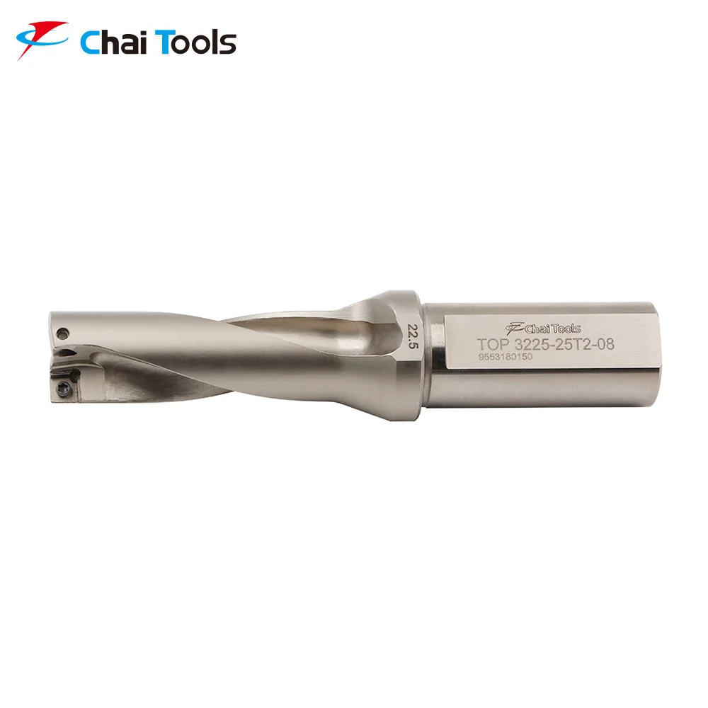 3D Indexable Carbide Inserts High Speed U Drill