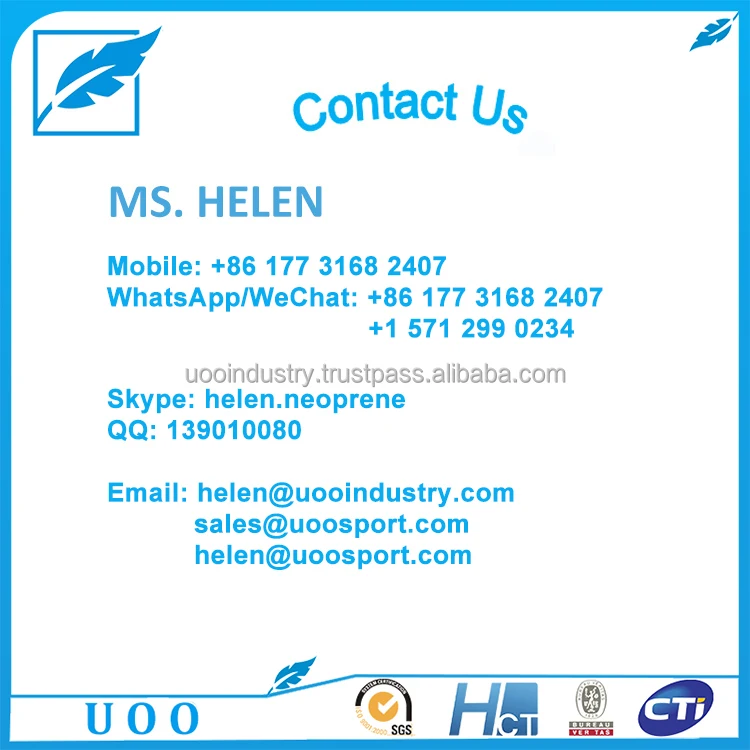 UOO China Cheape Nylon or Polyester Neoprene Fabric Roll from Factory