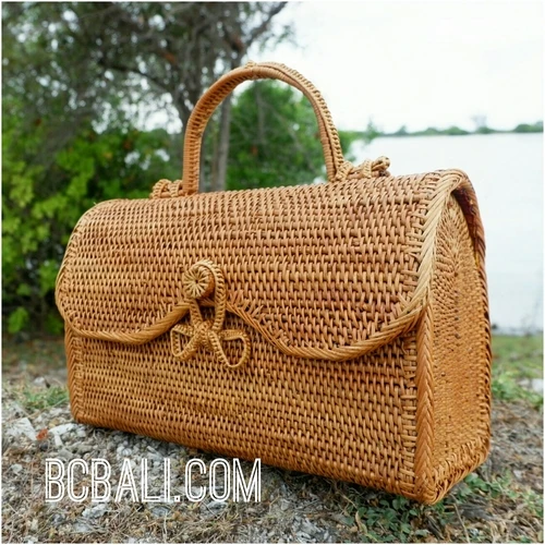 Handmade Rattan Bag Made From Natural Ata Grass