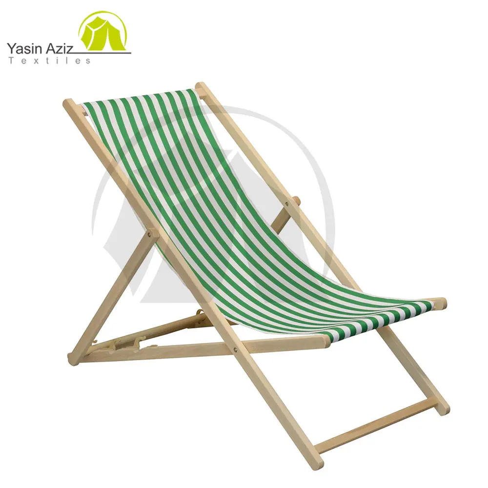 
Wooden Folding Beach Deck Chair 