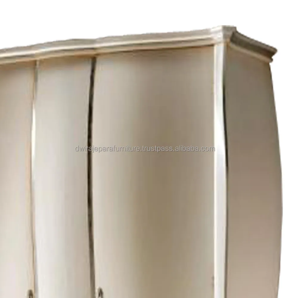 Furniture Classic Bombay Wooden Wardrobe Italian Style