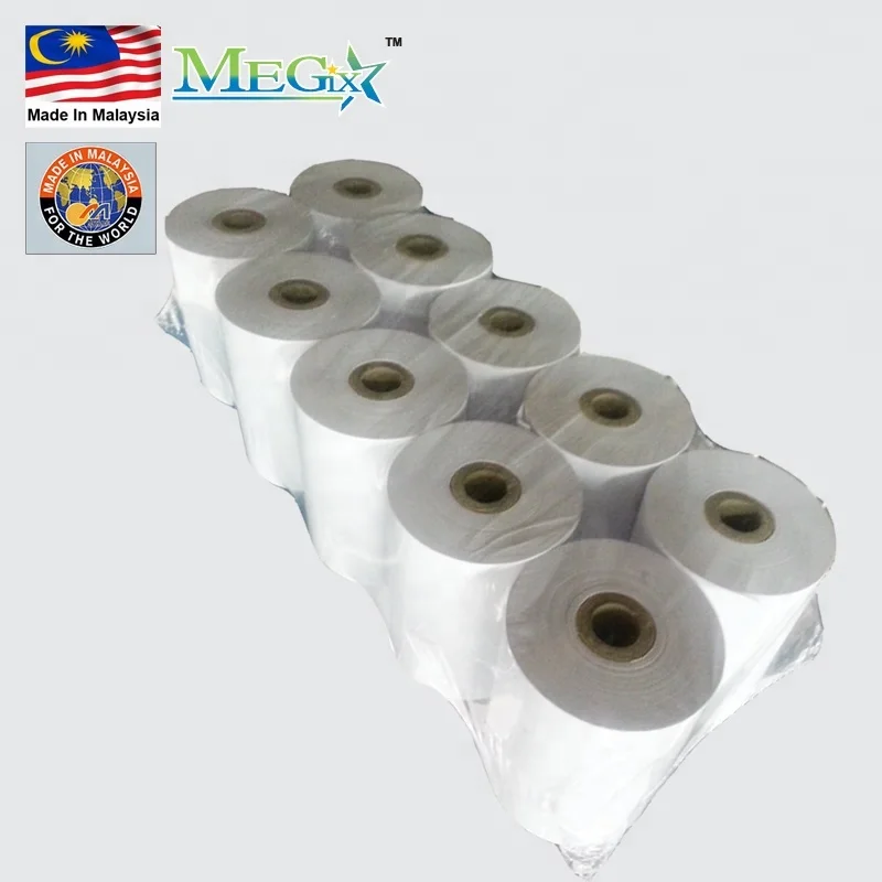 2ply carbonless paper 76mm*70mm ncr cash register paper roll