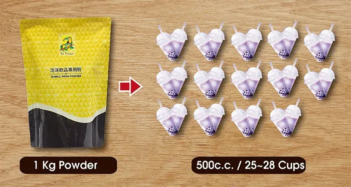 Морская соль Topping Creamer для магазина чая Boba