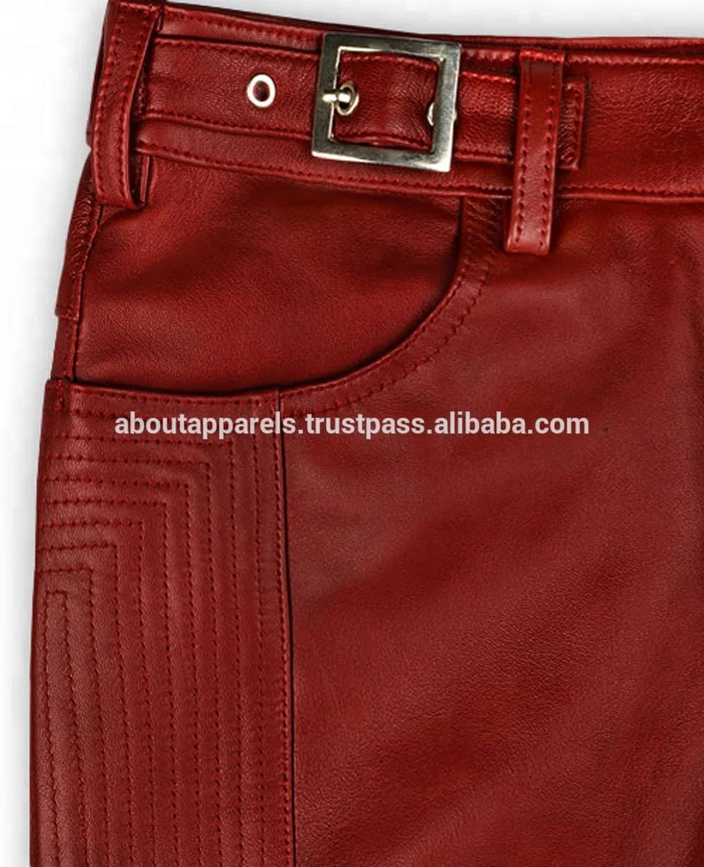 BULK CUSTOM MEN LEATHER PANTS,MEN LEATHER PANTS 2017 / CUSTOM MADE MENS LEATHER PANTS
