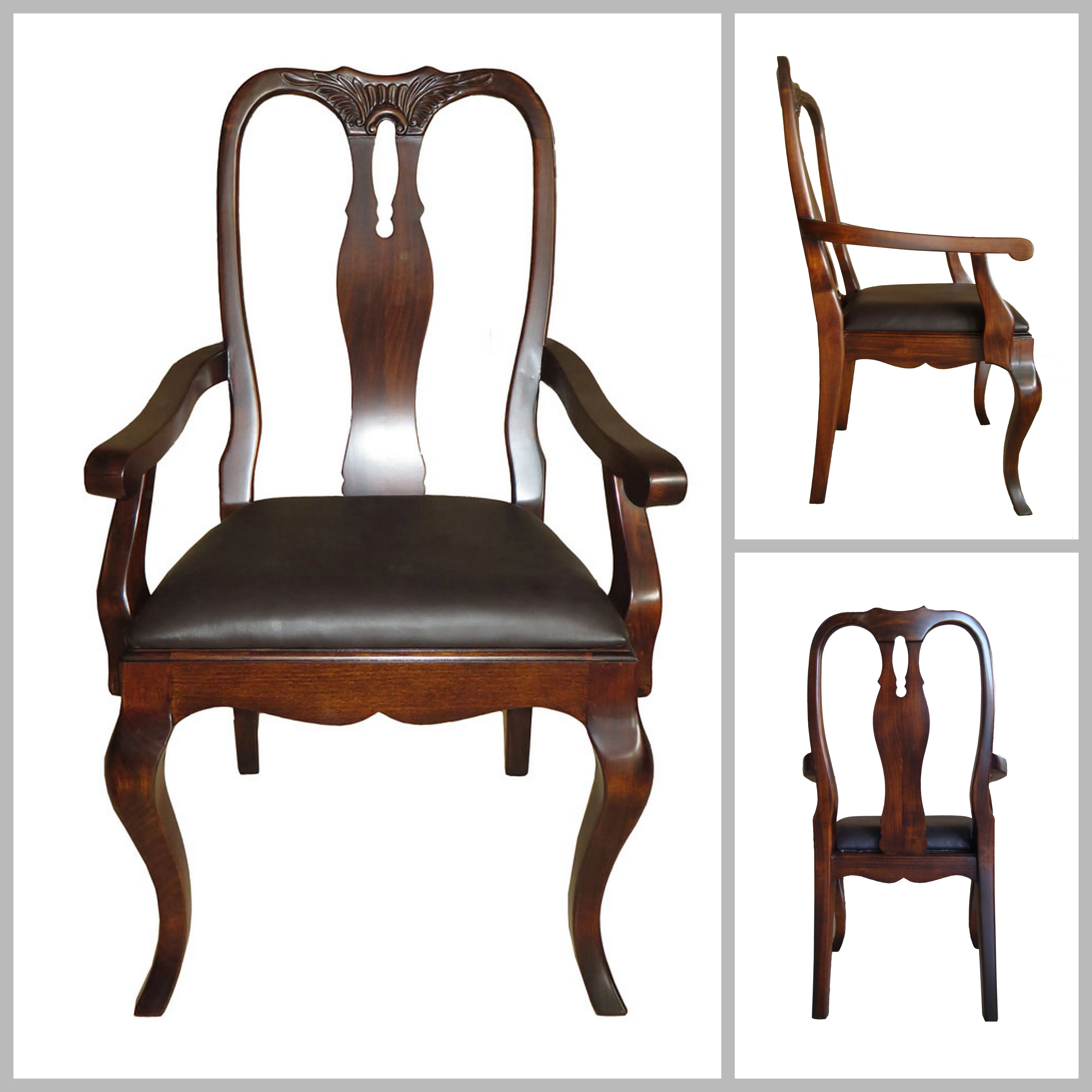 Vietnam wood manufacturer luxury classic chair style italian furniture