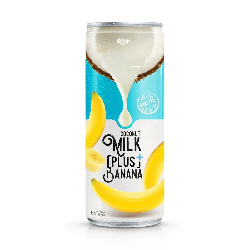 Vietnam Manufacturer Soft Drink 250ml Canned Coconut Milk With Coffee