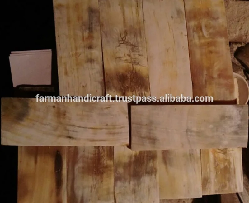 Best Quality of Cow White Horn Plates