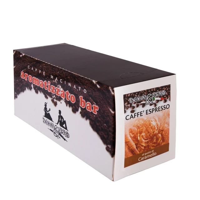 
MADE IN ITALY ESPRESSO GROUND COFFEE AROMA CARAMEL 