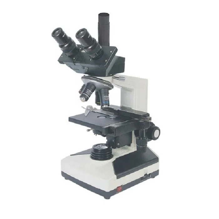 Trinocular Phase Contrast Microscope Phase Contrast Binocular Microscope Fiber Microscope Fiber Optic Scope LED