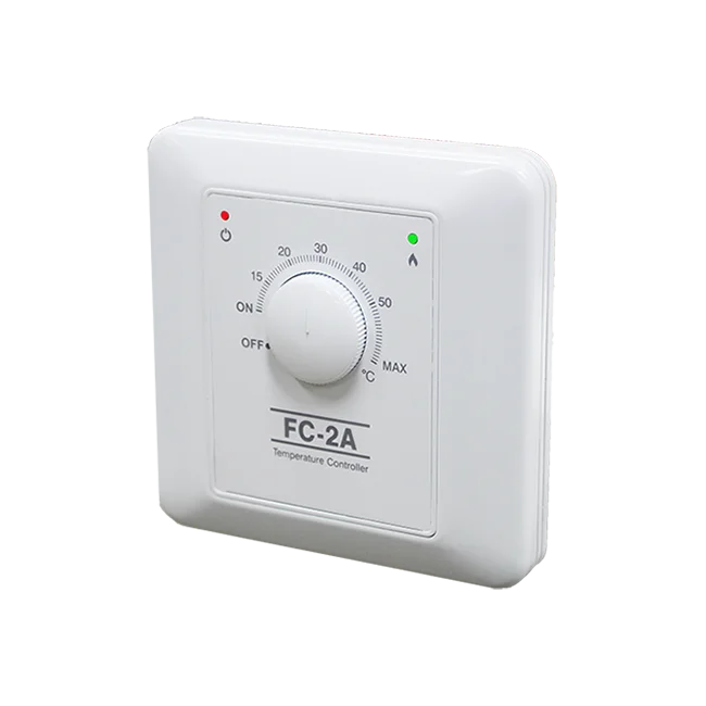 Uriel Dial Electric Room Floor Heating Thermostat (Temperature Controller) FC-2A for Heating Film or Cable