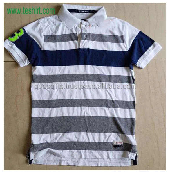 100% bio washed high quality cotton Plain dyed pique Polo T Shirts Cheap wholesale tirupur india