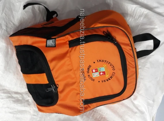 Soccer backpack with ball compartment custom branding offer