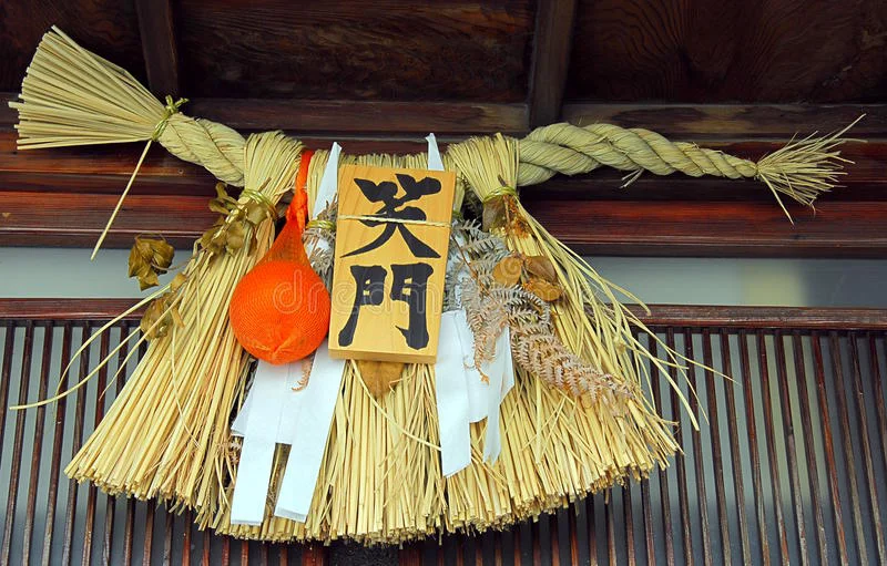 Lunar New Year Shimenawa Lucky Decoration for Japanese
