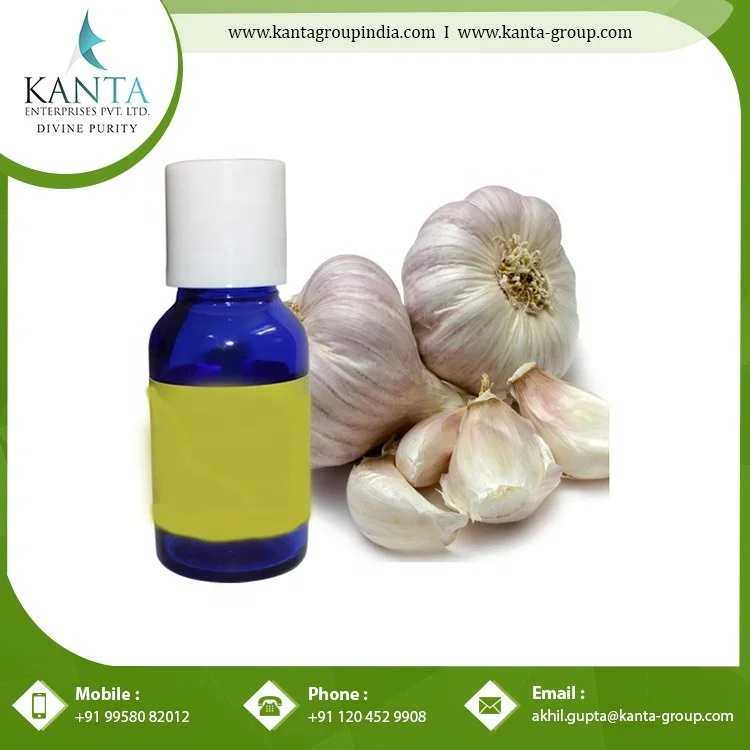 Natural Anti-Oxidant Garlic Essential Oil with Private Label Used for Skin Care low price