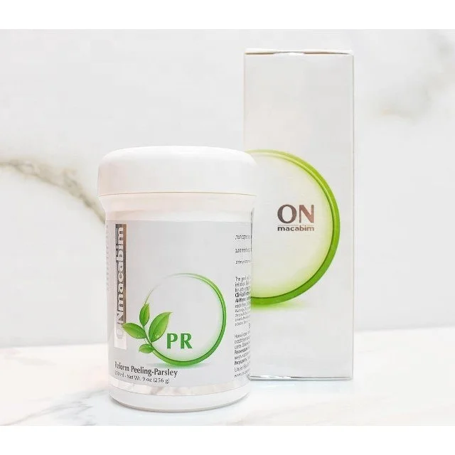 Пилинг-крем эффективен в случаях косметических проблем, комедонов и акне. Реформенный пилинг петрушка-ПР Серия ONmacabim Brand