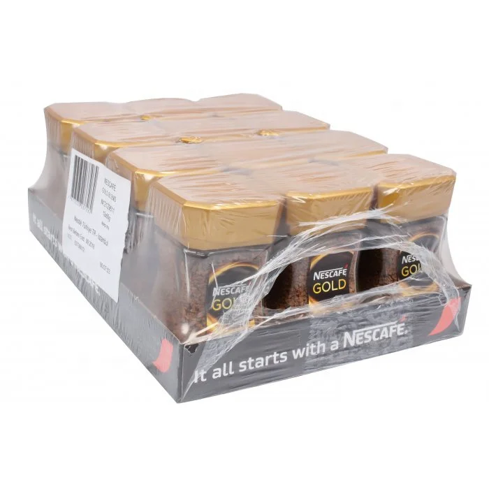 For Nes cafes Gold Instant Coffee 50 Gr Glass Jar